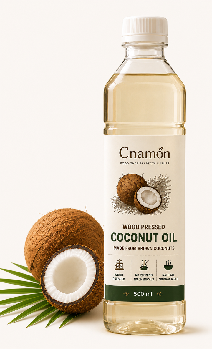 WOOD PRESSED COCONUT OIL